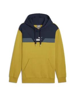 Sudadera Puma POWER ColorBlock mostaza 681731-21