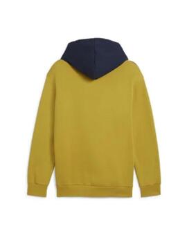 Sudadera Puma POWER ColorBlock mostaza 681731-21