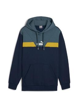 Sudadera Puma POWER ColorBlock Marino 681731-14