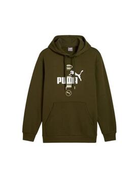 Sudadera Puma POWER Graphic FL Verde 681741-70