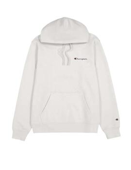 Sudadera Champion Hoodie LogoPequeño Beige 220258