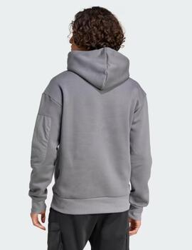 Sudadera Adidas M City Escape FL HD Gris IY1518