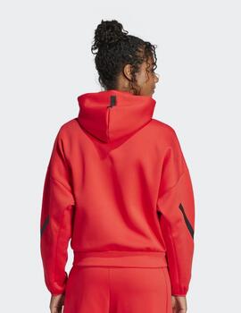 Sudadera Adidas Z.N.E. FZ rojo JC9310