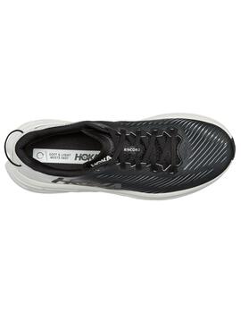 Zapatilla Hoka M RINCON 3 Negro/Blanco