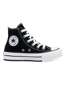 Zapatilla Converse CTAS EVA LIFT HI BLACK/WHITE