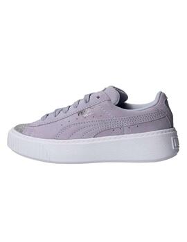 Zapatilla Puma Suede Platform Glam PS