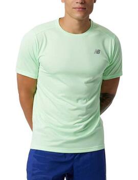 Camiseta NB Accelerate Short Sleeve Verde