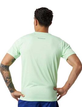 Camiseta NB Accelerate Short Sleeve Verde