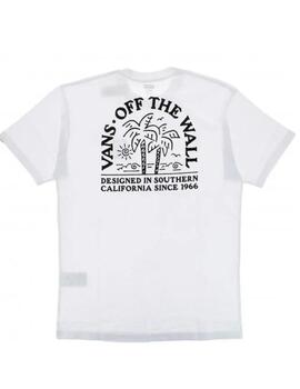 Camiseta Vans Palm B Unisex White