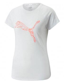 Camiseta Puma RUN LOGO SS TEE W