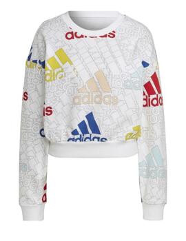 Sudadera Adidas W BLUV Q3 SWT G