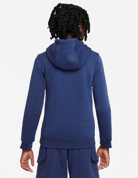 Sudadera Nike B NSW CLUB + HBRD PO