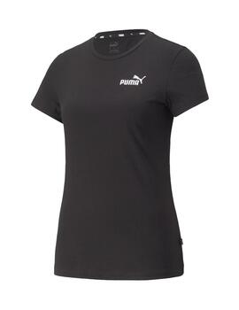 Camiseta Puma ESS+ Embroidery Tee Black