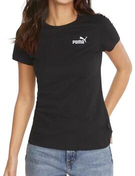 Camiseta Puma ESS+ Embroidery Tee Black